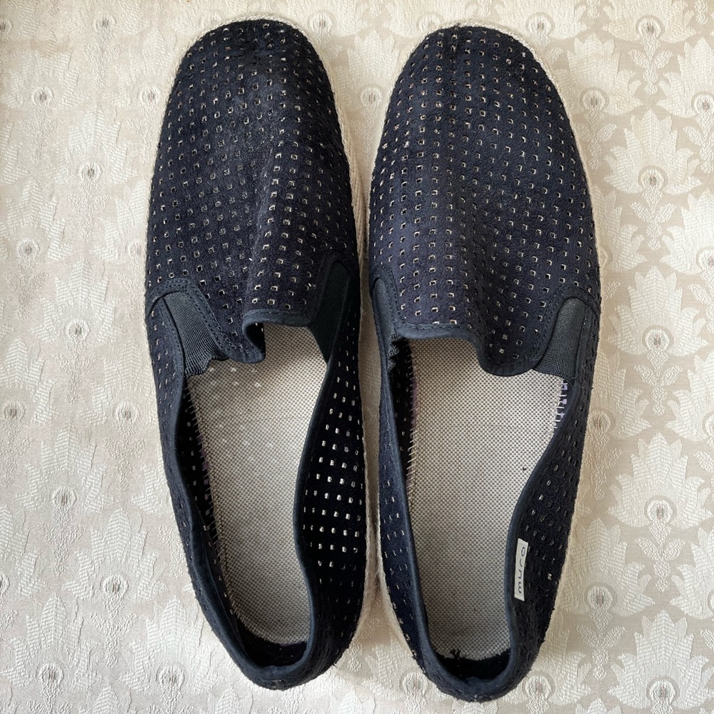 Black and Cream Loafers